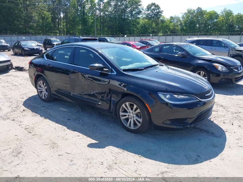 2016 CHRYSLER 200 TOURING