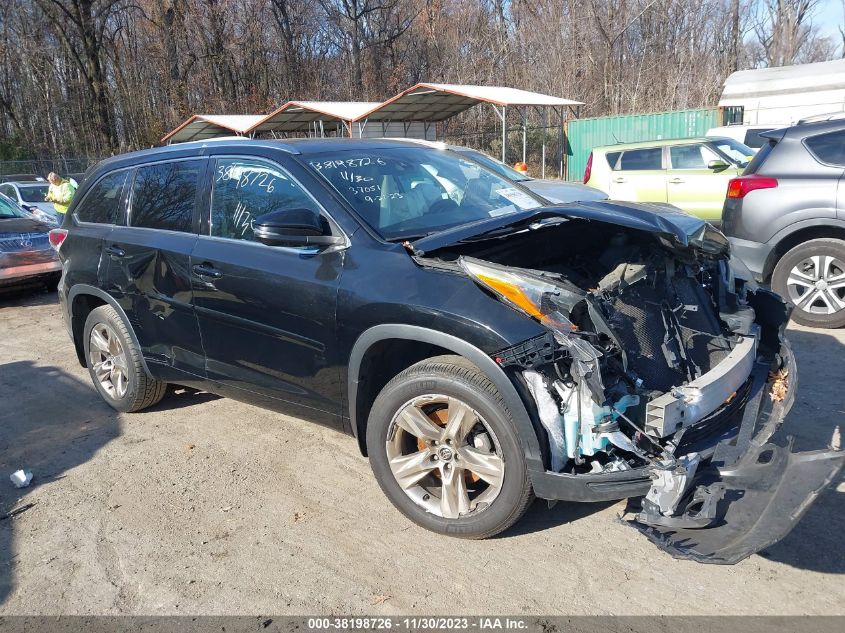 2016 TOYOTA HIGHLANDER LIMITED V6