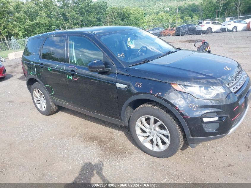 2018 LAND ROVER DISCOVERY SPORT HSE