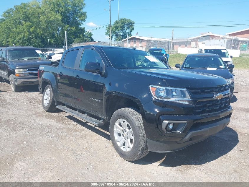 2022 CHEVROLET COLORADO 4WD  SHORT BOX LT