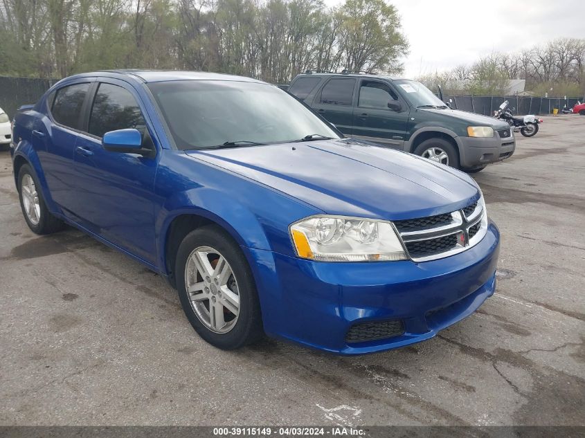 2012 DODGE AVENGER SXT