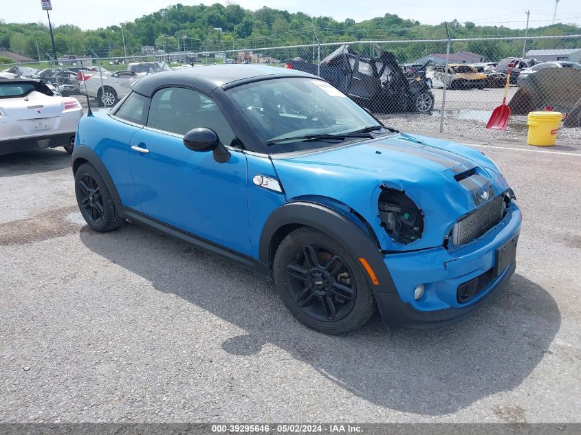 2013 MINI COUPE COOPER S