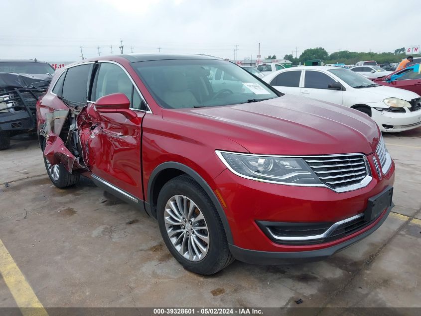 2016 LINCOLN MKX SELECT