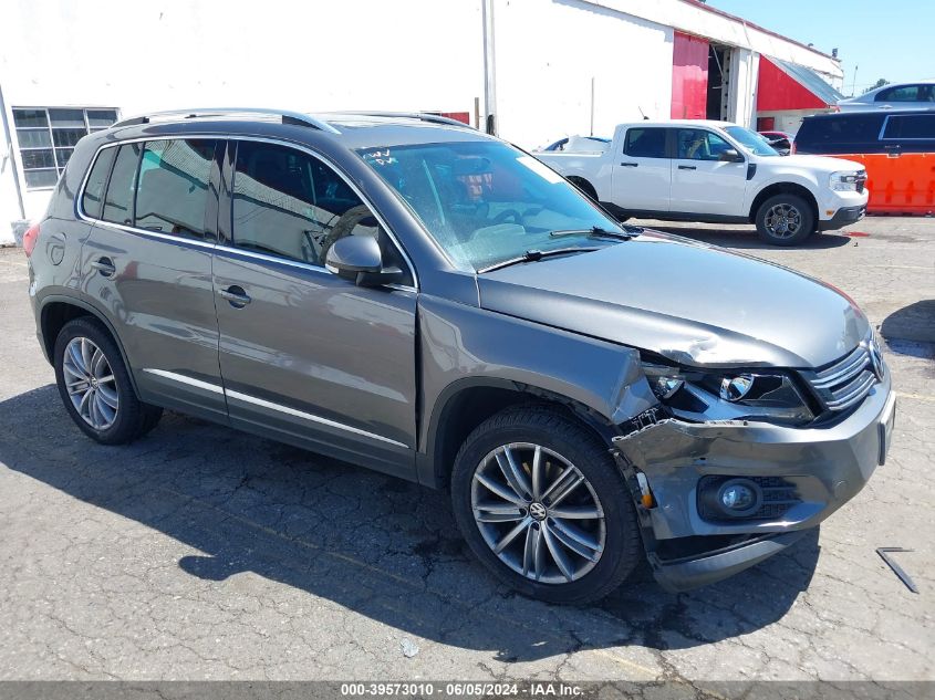 2012 VOLKSWAGEN TIGUAN SE