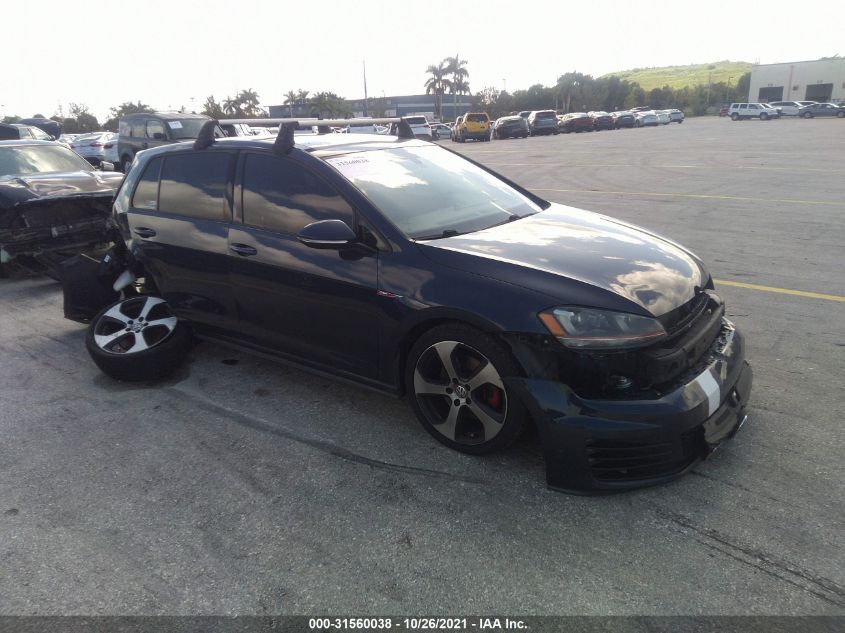 2015 VOLKSWAGEN GOLF GTI 2.0T SE 4-DOOR