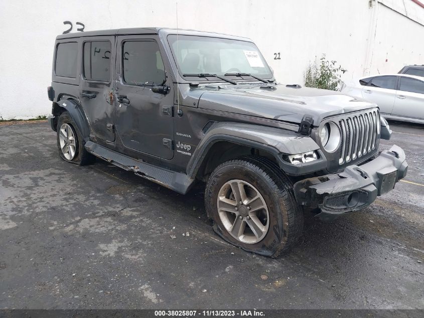 2018 JEEP WRANGLER UNLIMITED SAHARA 4X4