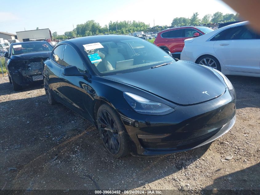 2022 TESLA MODEL 3