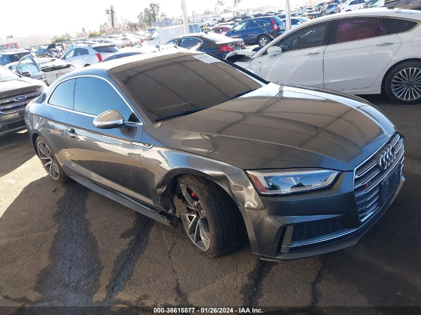 2018 AUDI S5 3.0T PREMIUM PLUS