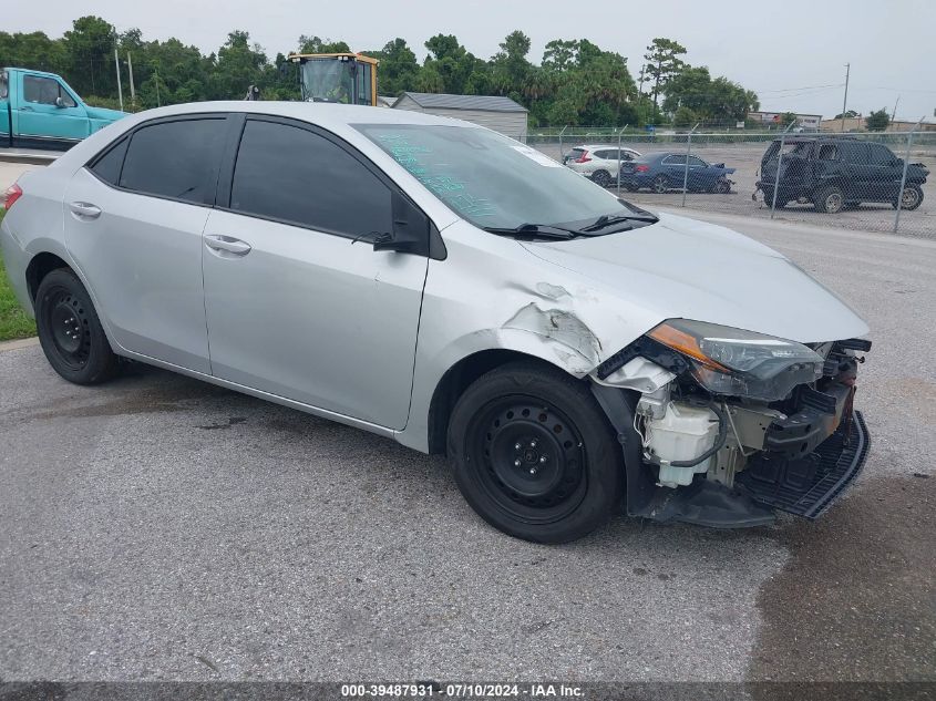 2018 TOYOTA COROLLA LE