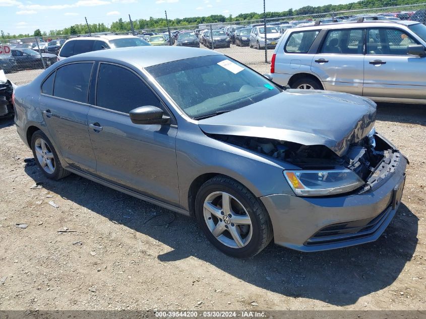 2015 VOLKSWAGEN JETTA 2.0L TDI S