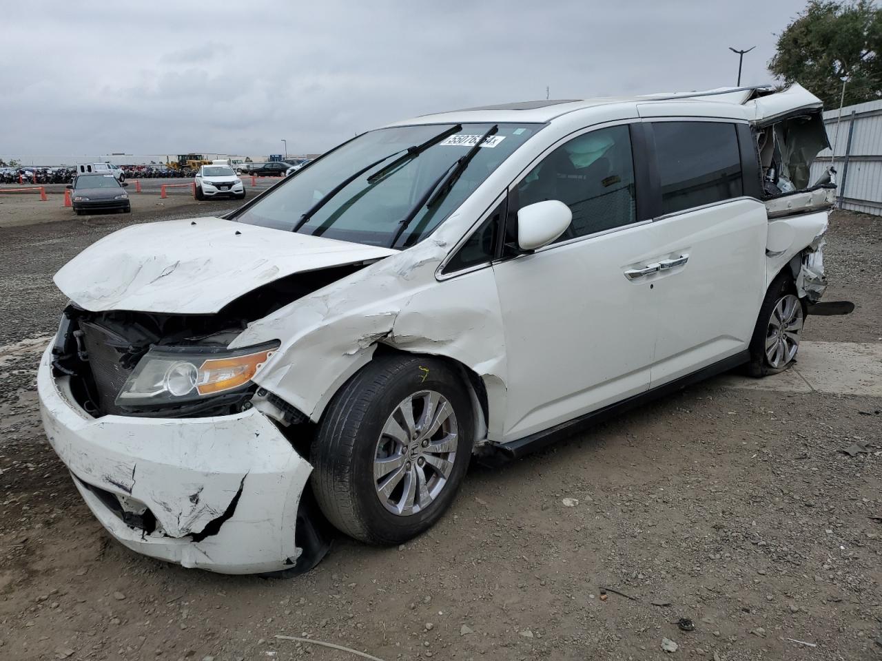 2015 HONDA ODYSSEY EXL