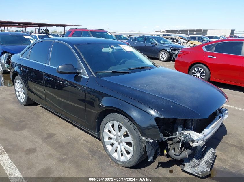 2013 AUDI A4 2.0T PREMIUM