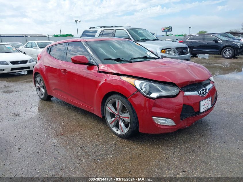 2013 HYUNDAI VELOSTER BASE W/BLACK