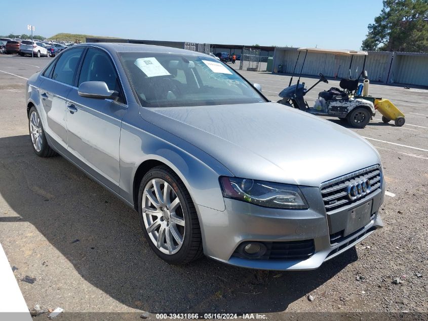 2011 AUDI A4 2.0T PREMIUM