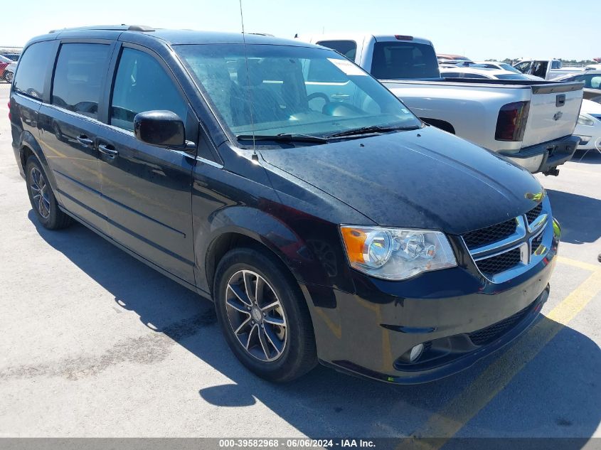 2017 DODGE GRAND CARAVAN SXT