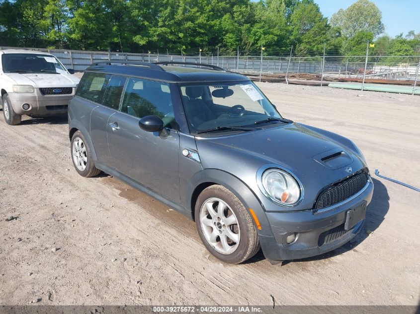 2010 MINI COOPER S CLUBMAN