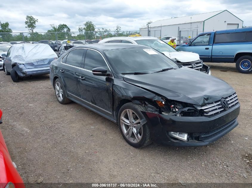 2014 VOLKSWAGEN PASSAT 2.0L TDI SEL PREMIUM