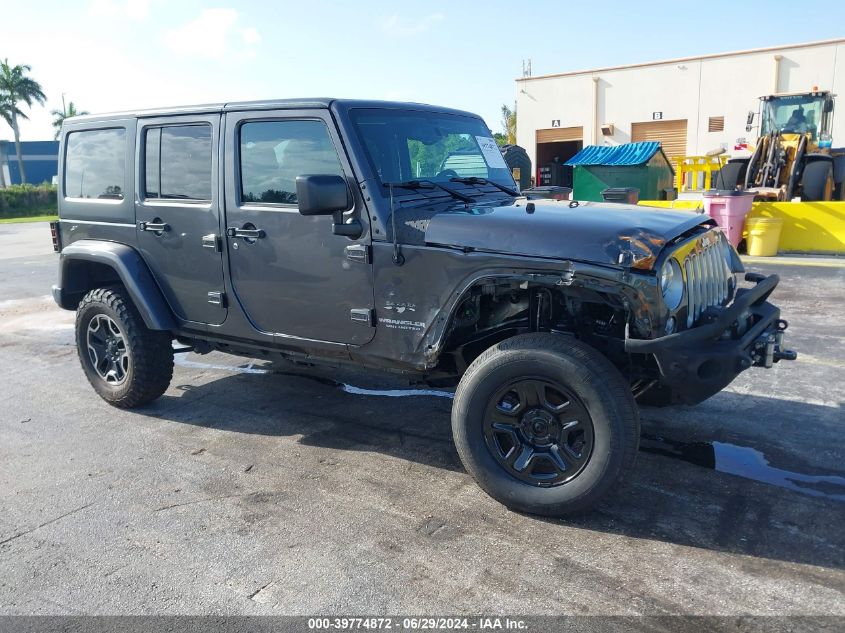 2016 JEEP WRANGLER UNLIMITED SAHARA