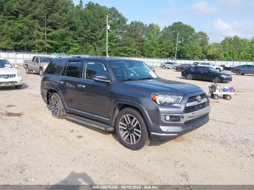 2016 TOYOTA 4RUNNER LIMITED