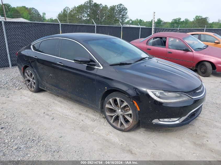 2015 CHRYSLER 200 C