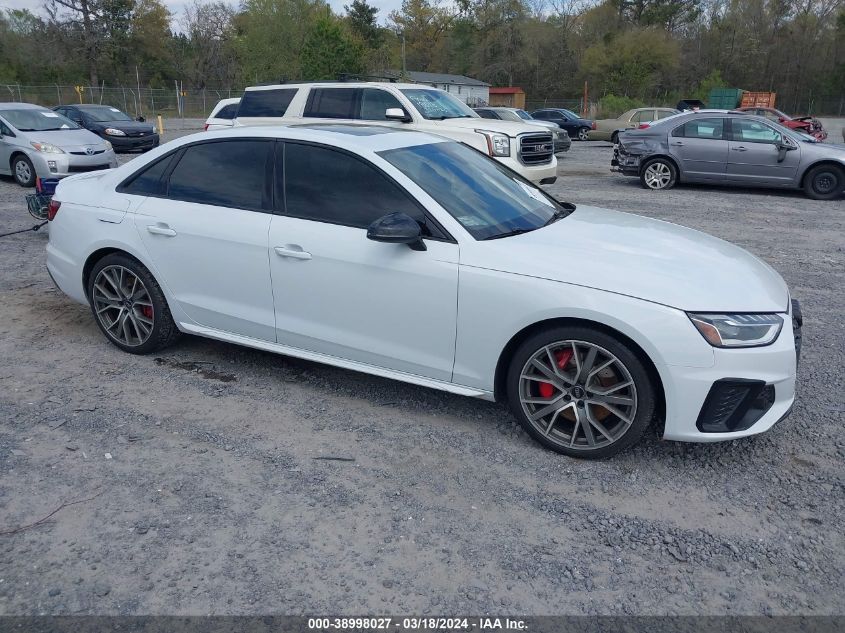 2020 AUDI S4 PREMIUM PLUS TFSI QUATTRO TIPTRONIC