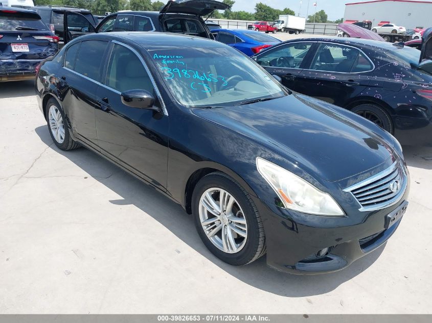 2013 INFINITI G37 JOURNEY