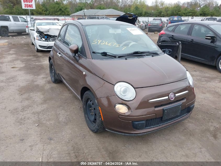 2012 FIAT 500 POP