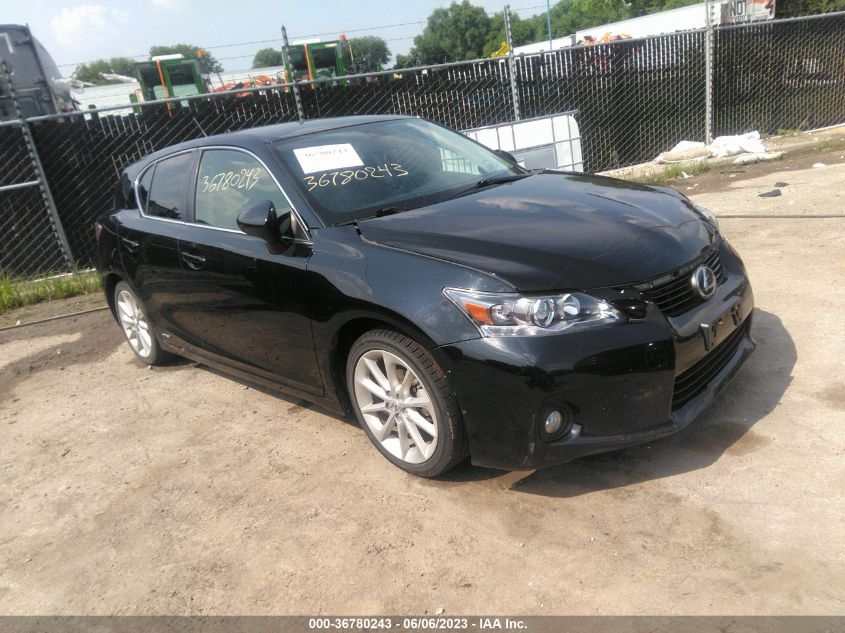 2012 LEXUS CT 200H PREMIUM