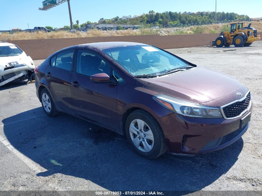 2017 KIA FORTE LX