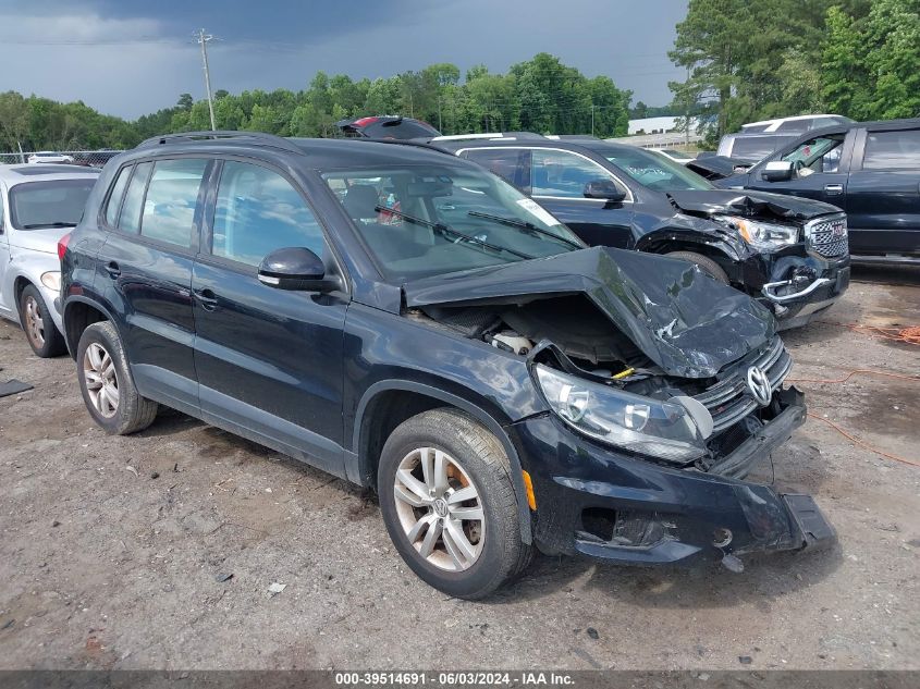 2017 VOLKSWAGEN TIGUAN 2.0T S