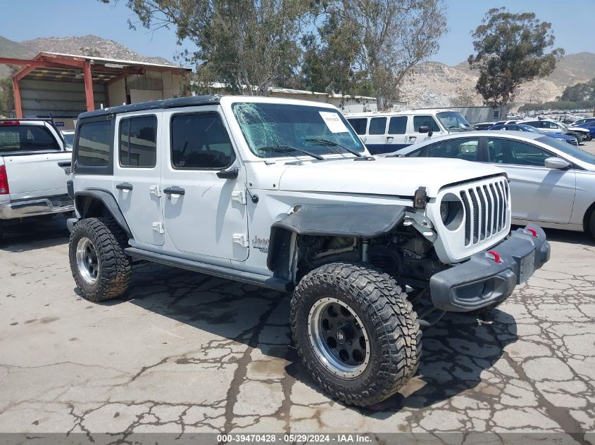 2018 JEEP WRANGLER UNLIMITED SPORT S 4X4