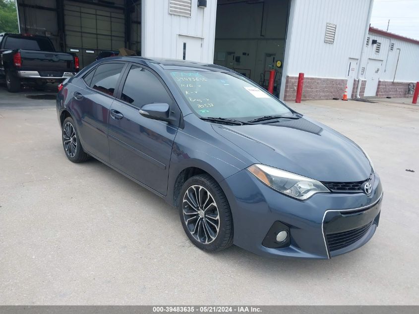 2016 TOYOTA COROLLA S PLUS