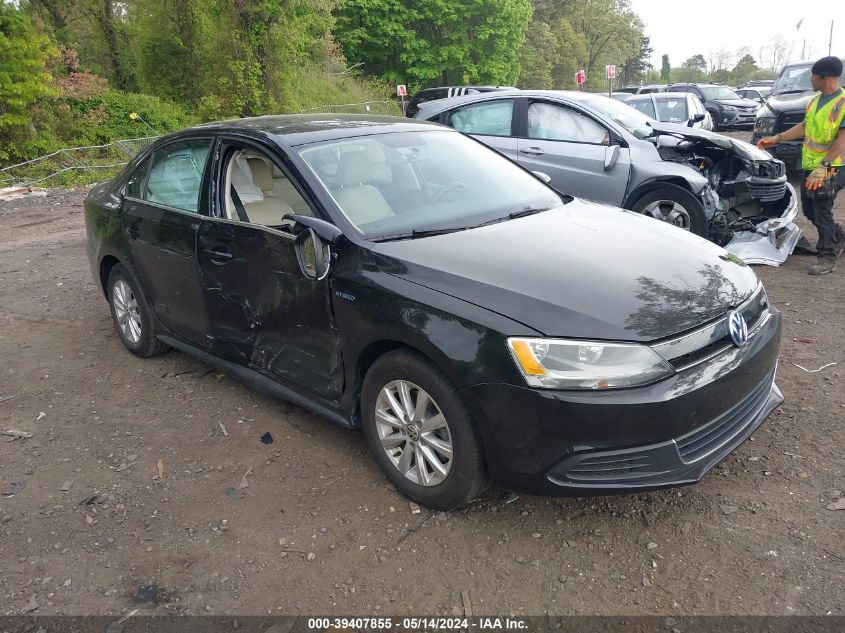 2013 VOLKSWAGEN JETTA HYBRID SE