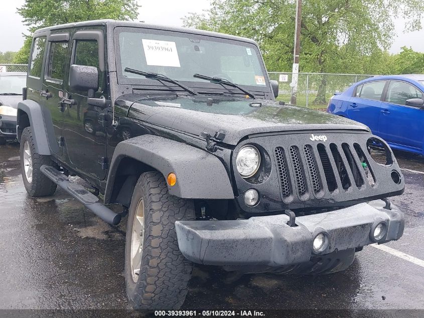 2017 JEEP WRANGLER UNLIMITED SPORT 4X4