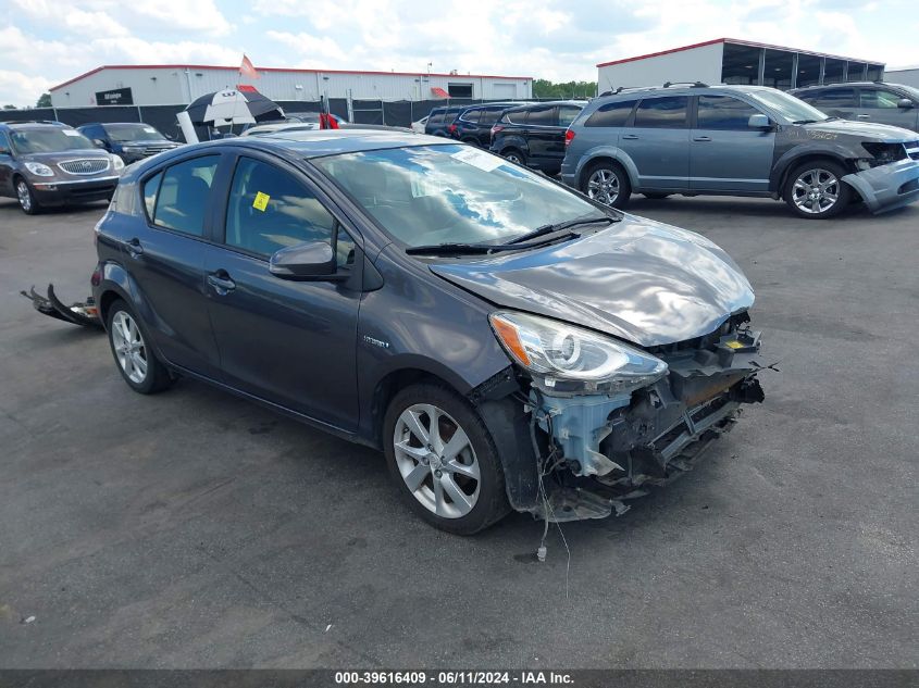 2015 TOYOTA PRIUS C FOUR