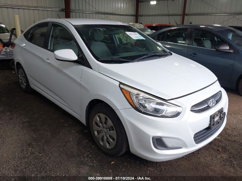 2016 HYUNDAI ACCENT SE