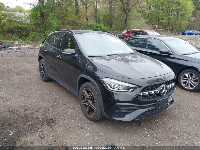 2022 MERCEDES-BENZ GLA 250 4MATIC