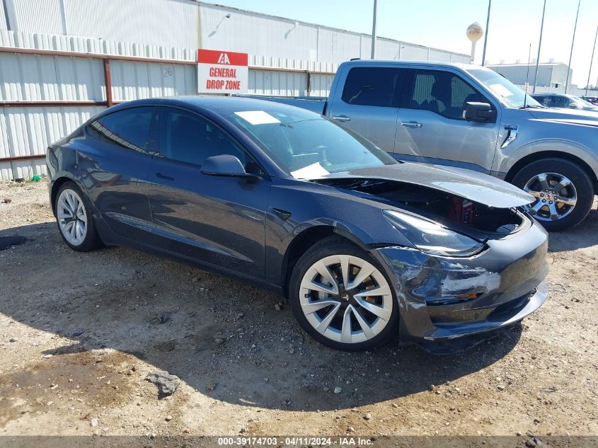 2022 TESLA MODEL 3 LONG RANGE DUAL MOTOR ALL-WHEEL DRIVE