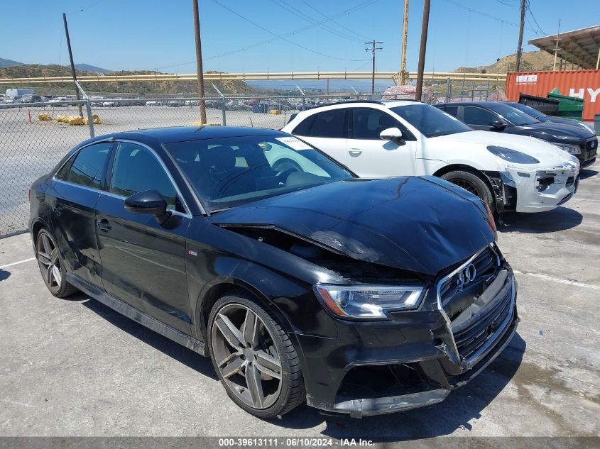 2018 AUDI A3 2.0T PREMIUM/2.0T TECH PREMIUM