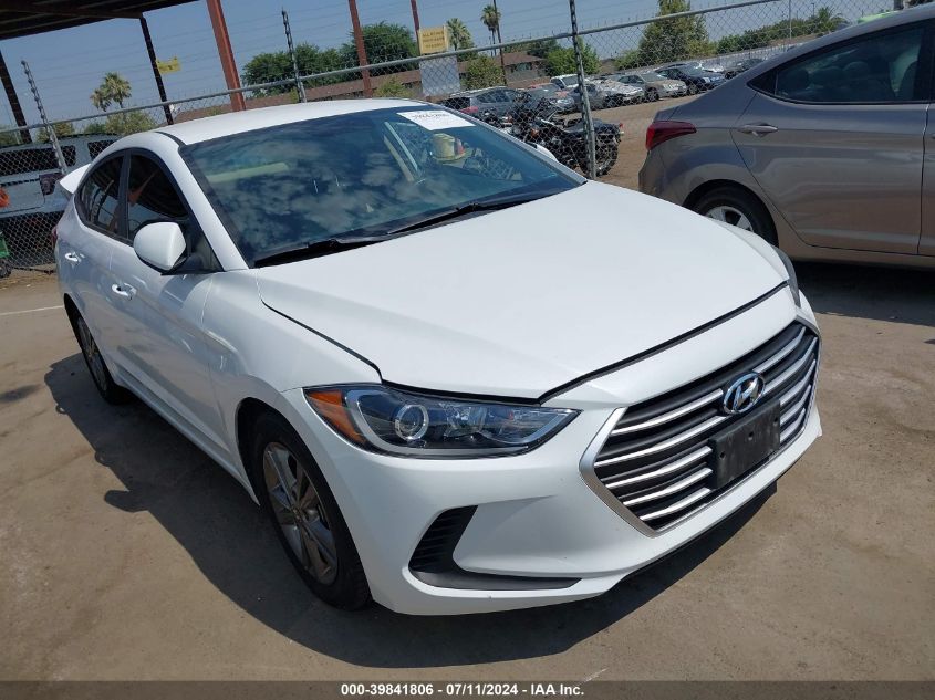 2018 HYUNDAI ELANTRA SEL