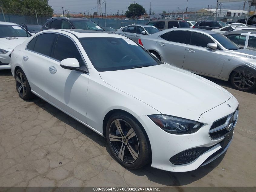 2022 MERCEDES-BENZ C 300 SEDAN