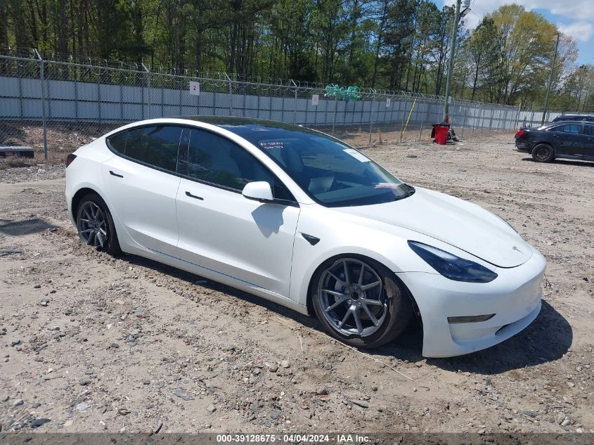 2023 TESLA MODEL 3 REAR-WHEEL DRIVE