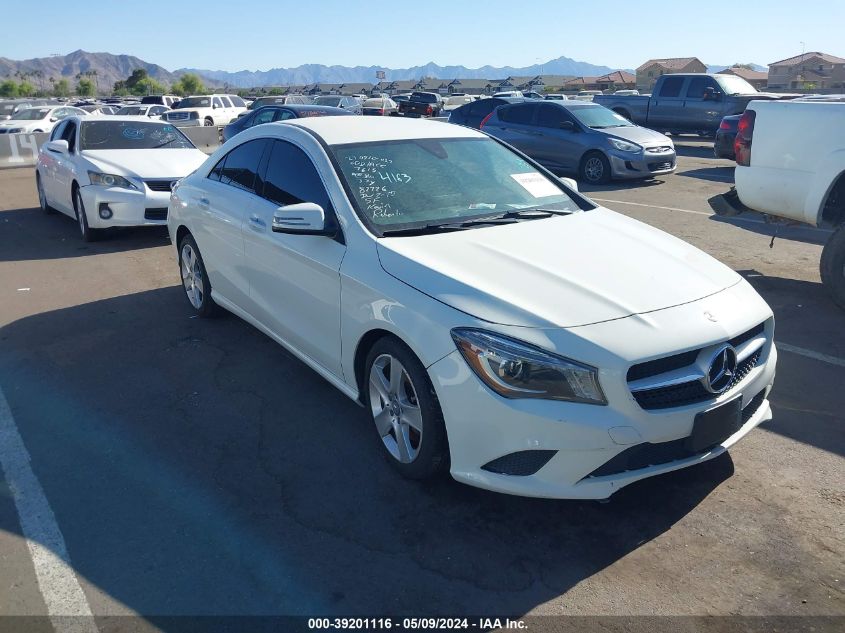 2015 MERCEDES-BENZ CLA 250