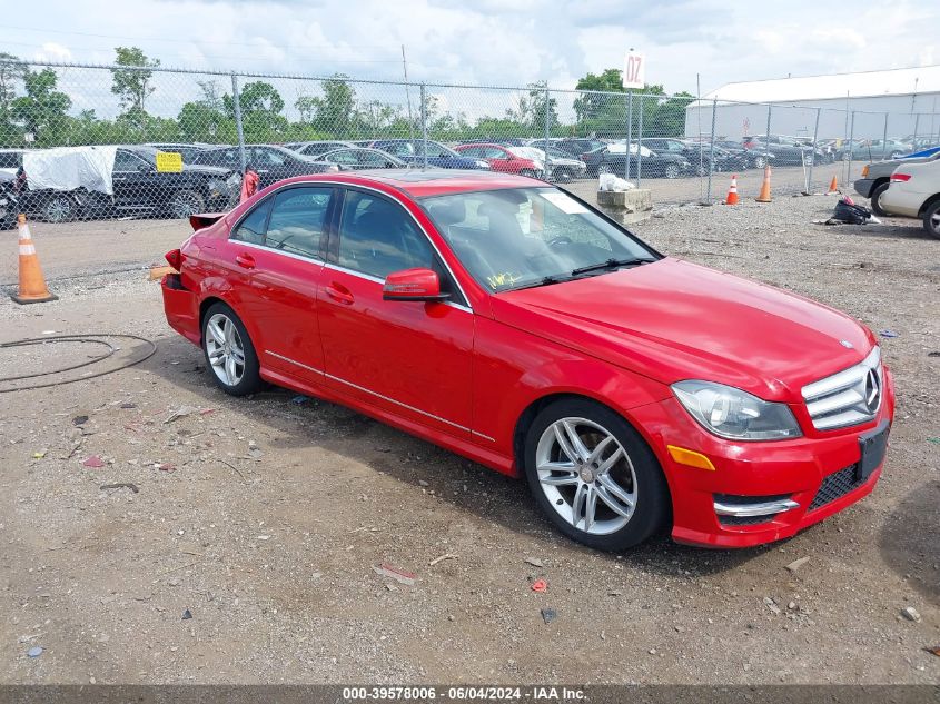 2012 MERCEDES-BENZ C 300 LUXURY 4MATIC/SPORT 4MATIC