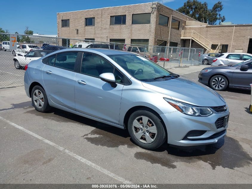 2018 CHEVROLET CRUZE LS MANUAL