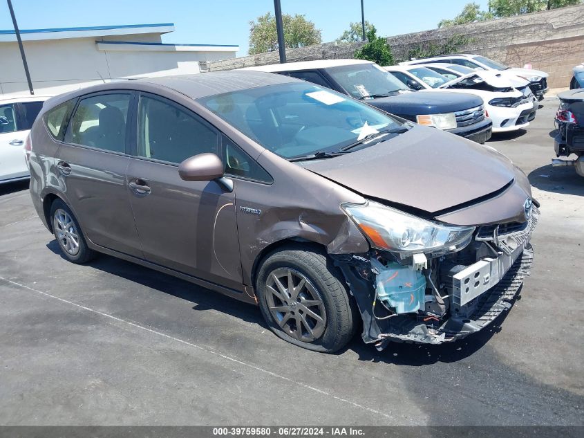 2015 TOYOTA PRIUS V THREE