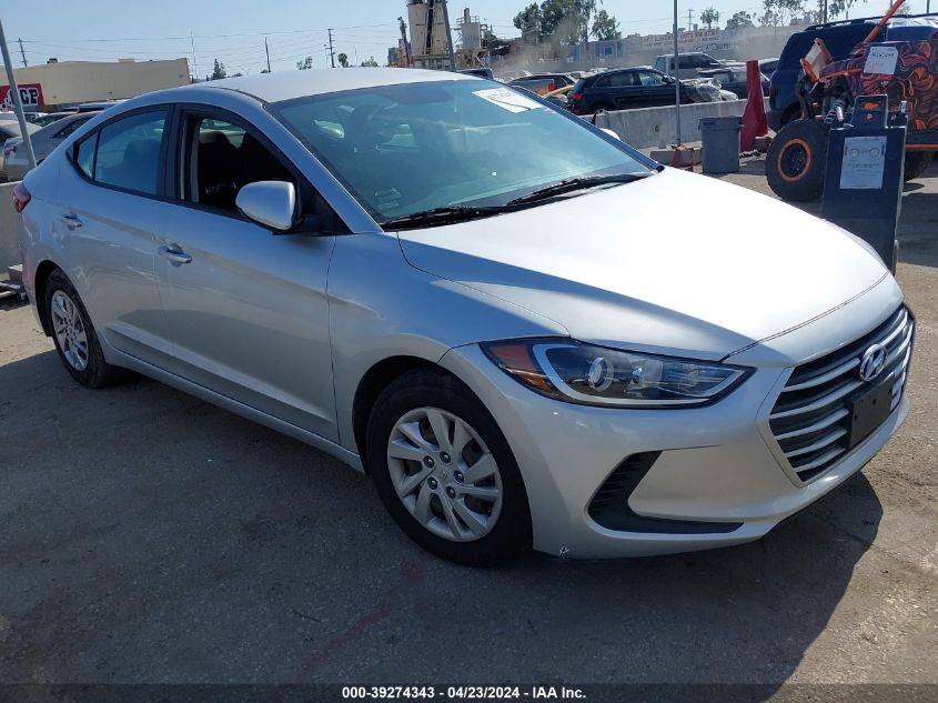 2018 HYUNDAI ELANTRA SE