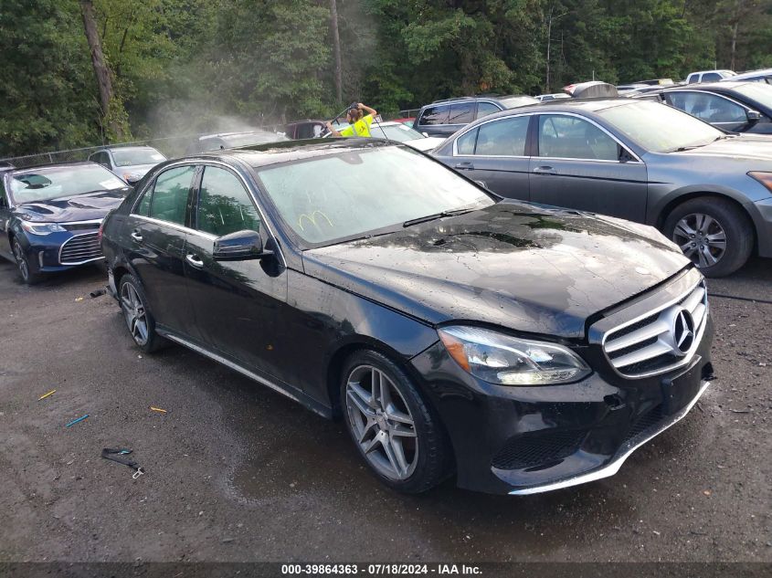 2014 MERCEDES-BENZ E 350 4MATIC