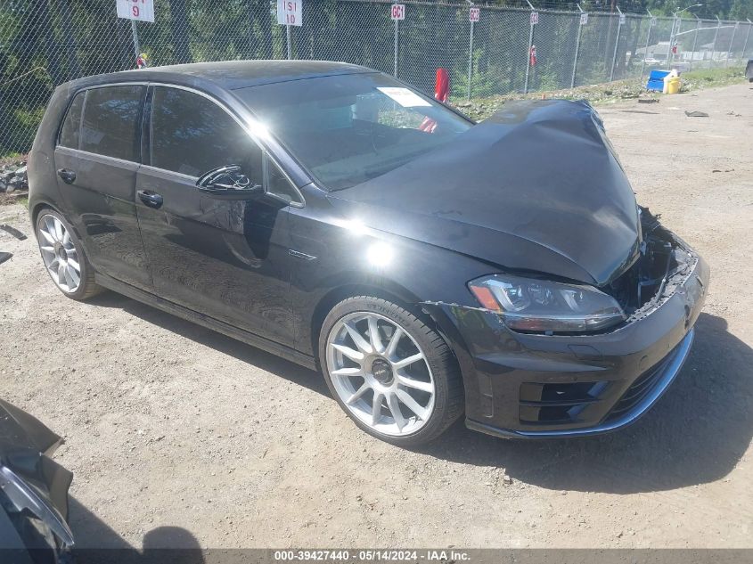 2017 VOLKSWAGEN GOLF R 4-DOOR W/DCC   NAVIGATION