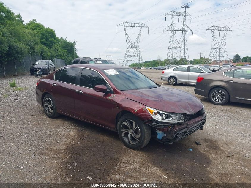 2017 HONDA ACCORD LX